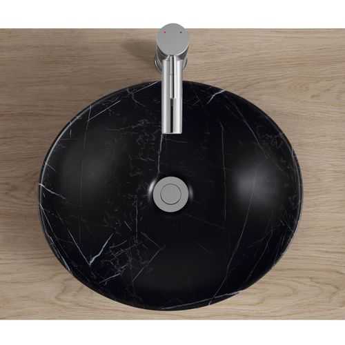 Vasque à Poser Ovale En Céramique 42x37cm Anna