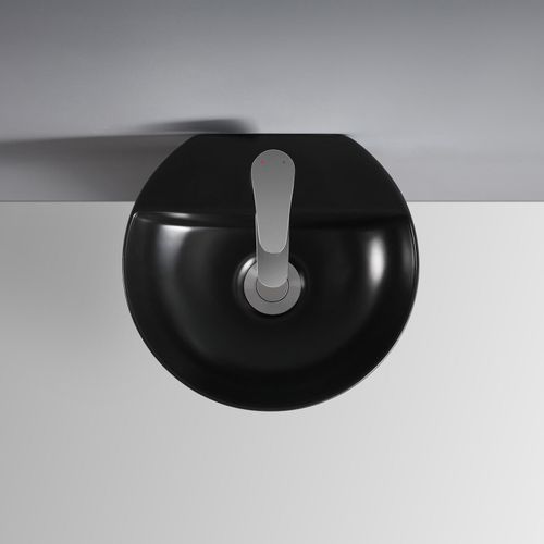 Vasque Lave-mains à Suspendre Ronde En Céramique