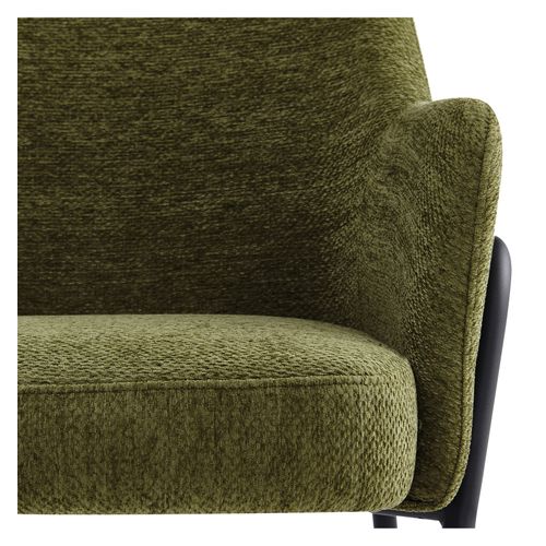Layton-fauteuil En Tissu Luxury Kaki