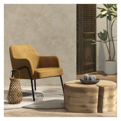 Layton-fauteuil En Tissu Luxury Moutarde