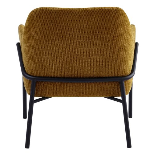 Layton-fauteuil En Tissu Luxury Moutarde
