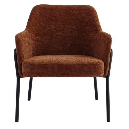 Layton-fauteuil En Tissu Luxury Terracotta