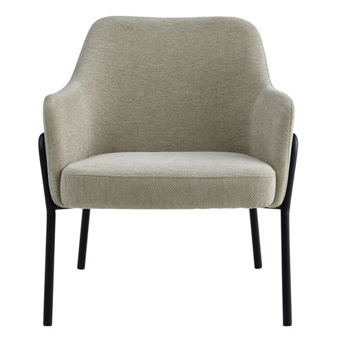 Layton-fauteuil En Tissu Luxury Grège