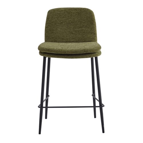 Nolan-chaises De Bar En Tissu Luxury Kaki (x2)