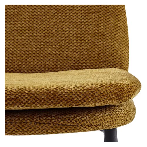 Nolan-chaise De Bar En Tissu Luxury Moutarde (x2)