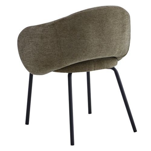 Sharp-fauteuil De Table En Tissu Luxury Taupe (x2)