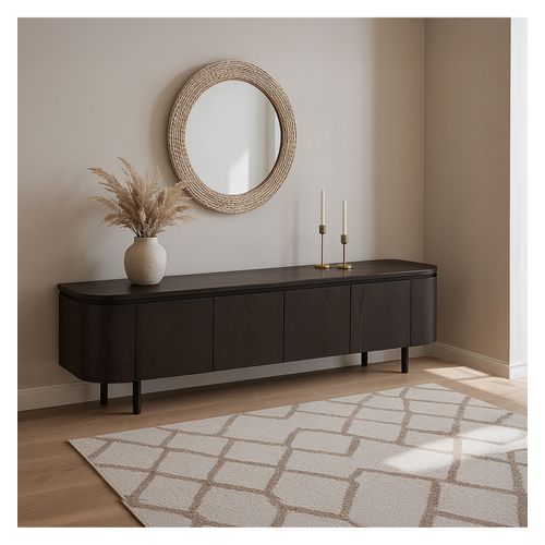 Roveri-meuble TV 210 Cm Chêne Expresso