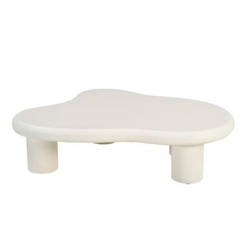 Mona-table Basse Organique En Béton Enduit