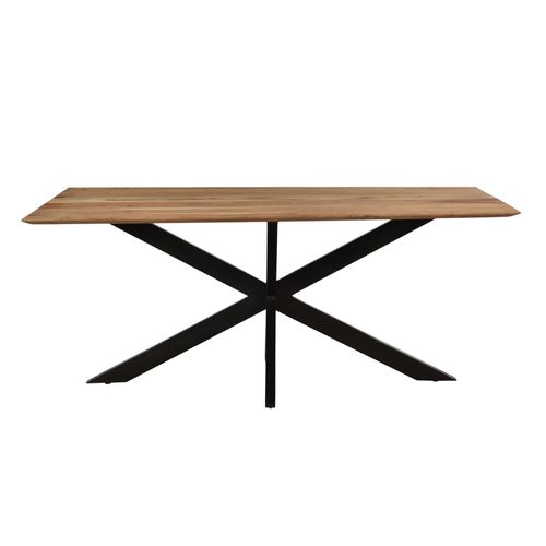 Urban-table à Manger 8 Personnes 200 Cm En Bois Massif