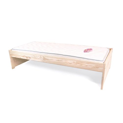 Lit Gigogne 90x200 Maxi En Bois + Tiroirs De Rangement