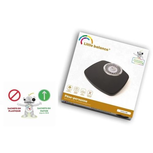 Pèse-personne Mécanique 8400 - Confort 180, 180 Kg/1 Kg - Grand Écran