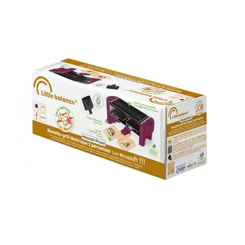 Appareil à Raclette 2 Personnes 320w Prune - 8615