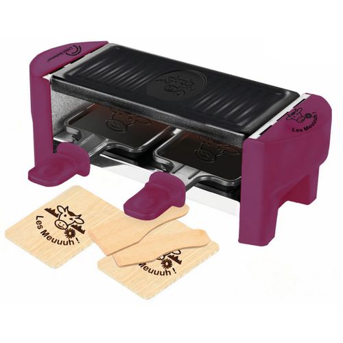 Appareil à Raclette 2 Personnes 320w Prune - 8615