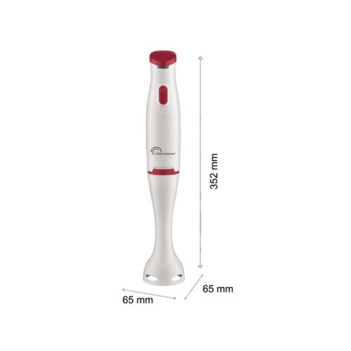 Mixeur Plongeant 400w Blanc et Rouge - 8703