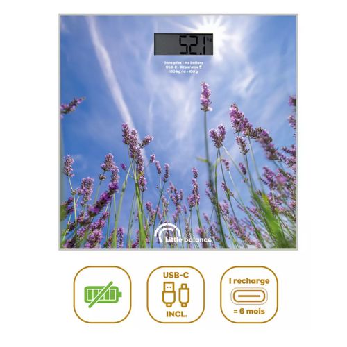 Pèse-personne Électronique 180kg/100g - 8842