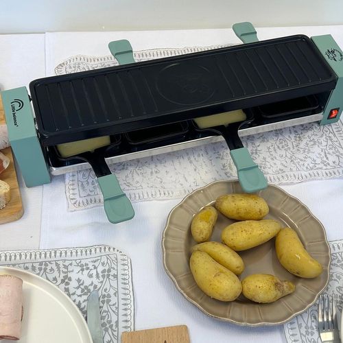 Appareil à Raclette 4 Personnes 800w + Grill - 8943