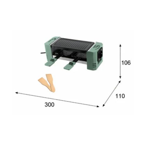 Appareil à Raclette 4 Personnes 320w - 8949
