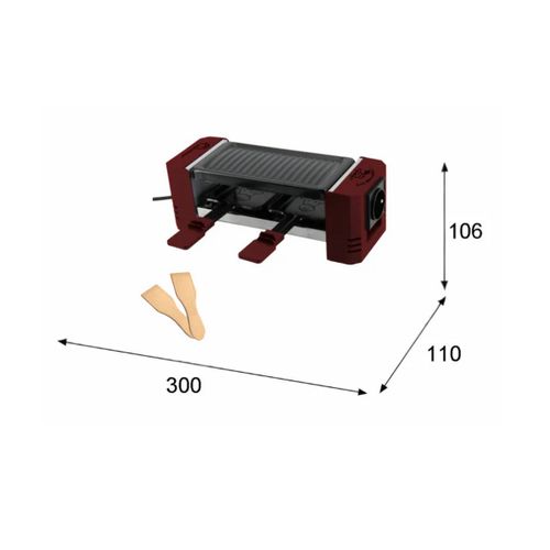Appareil à Raclette 2 Personnes 320w - 8950