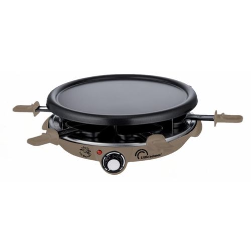 Appareil à Raclette 6 Personnes 1200w Taupe - 8951