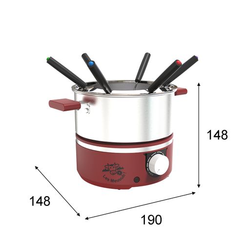 Service à Fondue 6 Personnes Piment - 8962