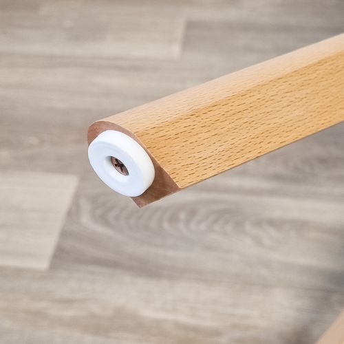 Lot De 4 Chaises Scandinaves Grises En Tissu - Minsk