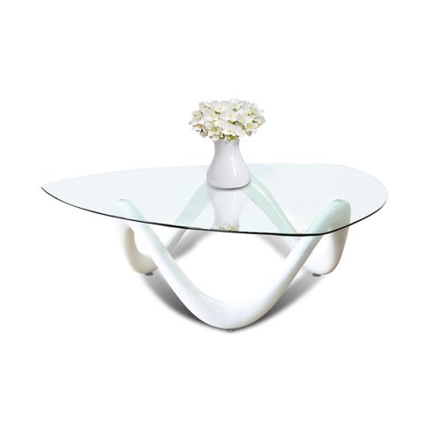 Table Basse De Salon Blanche - Niagara