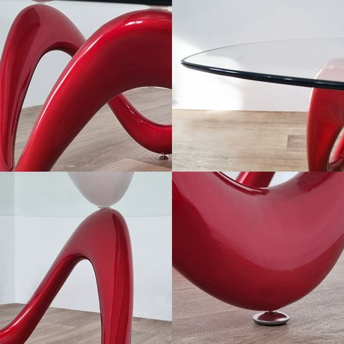 Table Basse De Salon Rouge - Niagara