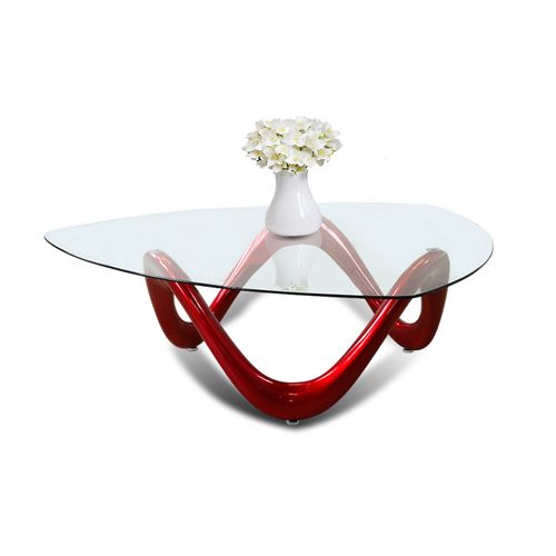 Table Basse De Salon Rouge - Niagara