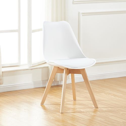 Chaise Scandinave Blanche - Bjorn
