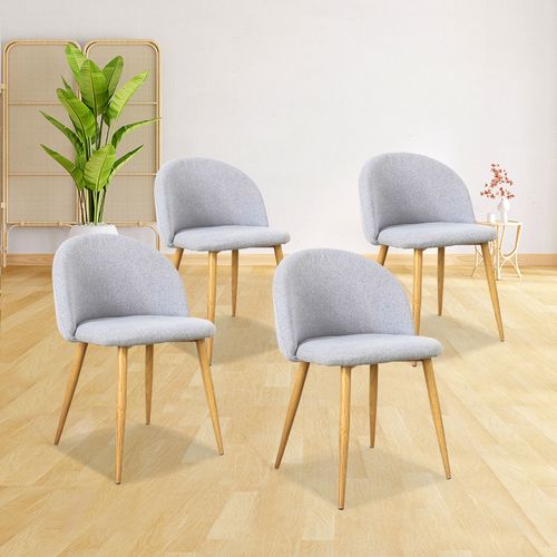 Chaise Scandinave Grise - Rossi