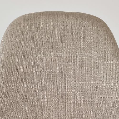 Chaise Scandinave Tissu Beige - Ela