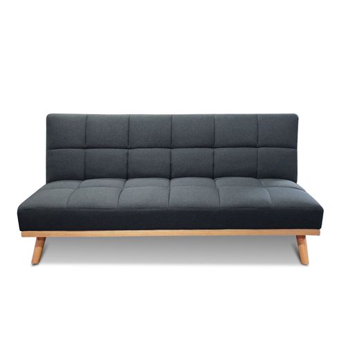 Banquette Clic Clac 3 Places Gris - Hellin