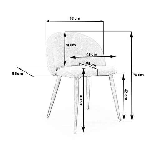 Ensemble Table à Manger Ronde Et 4 Chaises Scandinaves Blanche En Bois - Umbriarossi