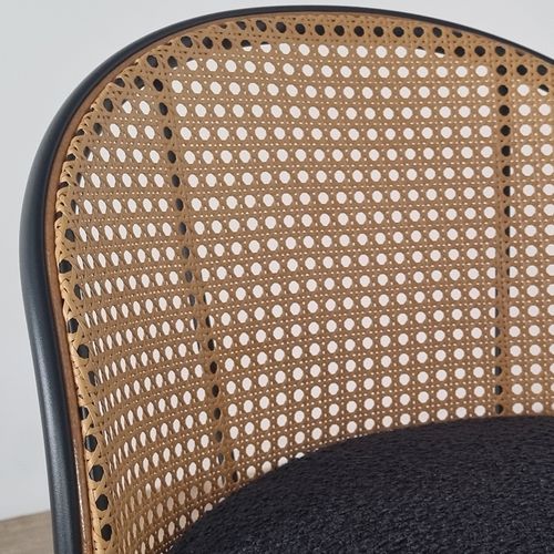 Lot De 4 Tabourets De Bar Noires - Neo