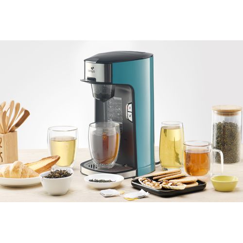 Machine à Thé Verte Tea Time, Théière Électrique Compatible Thé En Vrac Ou En Sachet