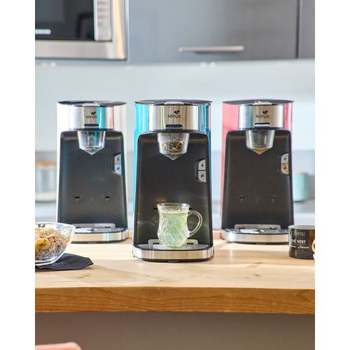 Machine à Thé Verte Tea Time, Théière Électrique Compatible Thé En Vrac Ou En Sachet