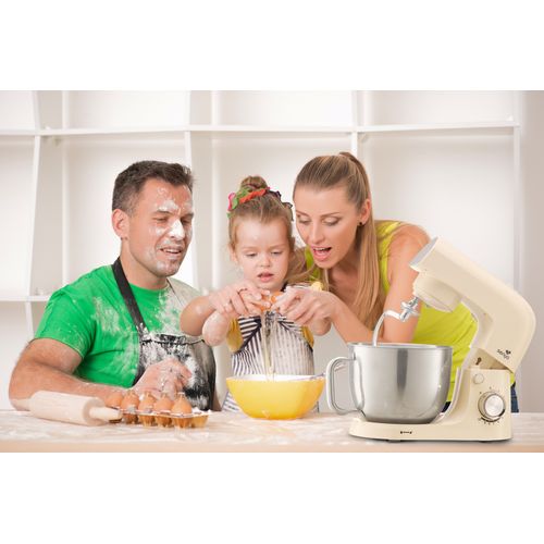 Robot Pâtissier Multifonction 1500w Bol 5l Et 10 Vitesses, Taste et Pastry Crème