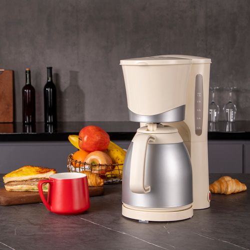 Cafetière Isotherme Simple Coffee, Filtre Permanent Et Système Anti-goutte, Arrêt Automatique