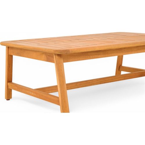 Table Basse De Jardin Rectangulaire En Bois Fsc - Symi