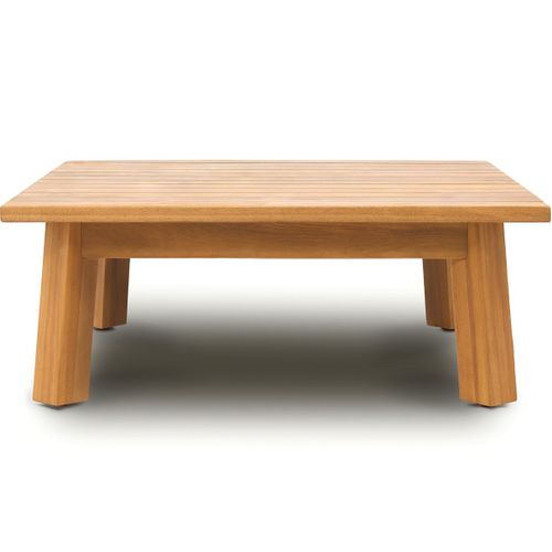 Table Basse De Jardin Carrée En Bois Fsc - Palau