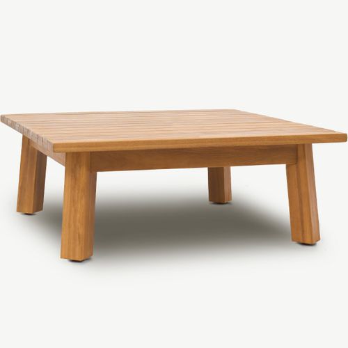 Table Basse De Jardin Carrée En Bois Fsc - Palau