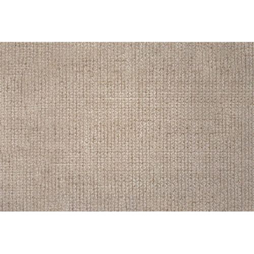 Lit Coffre 180x200cm Avec Tête De Lit Capitonnée Tissu Beige Brun - Hauteur Totale : 39cm