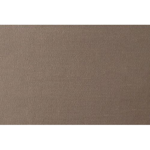 Lit Coffre 180x200cm Avec Tête De Lit Capitonnée Velours Taupe - Hauteur Totale : 39cm