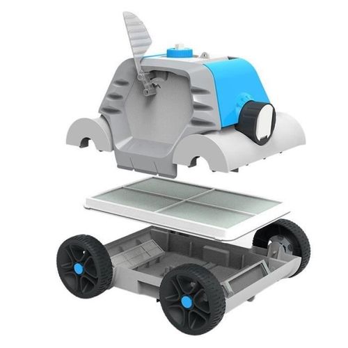 Robot Électrique Pour Nettoyage Piscine Thetys Hj1005 - Fond Plat - A Batterie - 6 X 3 M