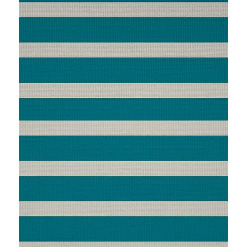 Tête De Lit Déhoussable Marinière 180x110 Cm Coloris Turquoise