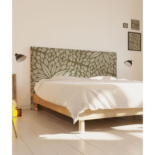 Tête De Lit Déhoussable Aloe 180x110 Cm Coloris Terre