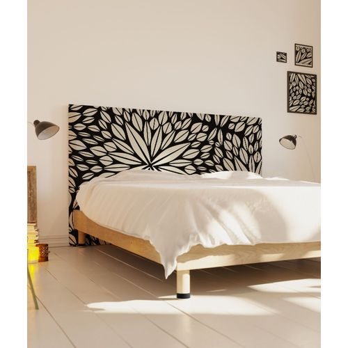 Tête De Lit Déhoussable Aloe 160x110 Cm Coloris Noir