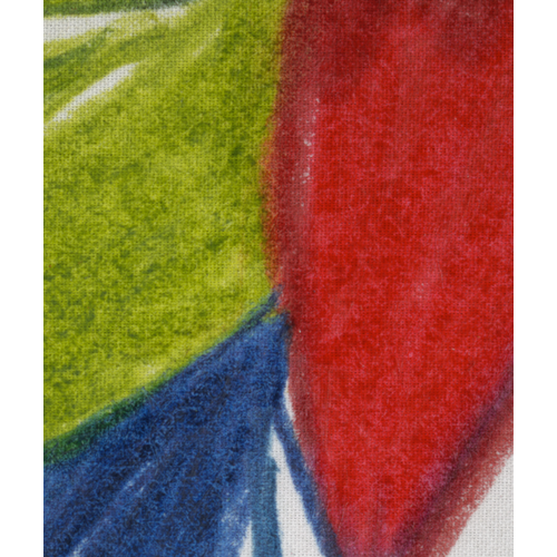 Tête De Lit Déhoussable Ornement Floral 160x110 Cm