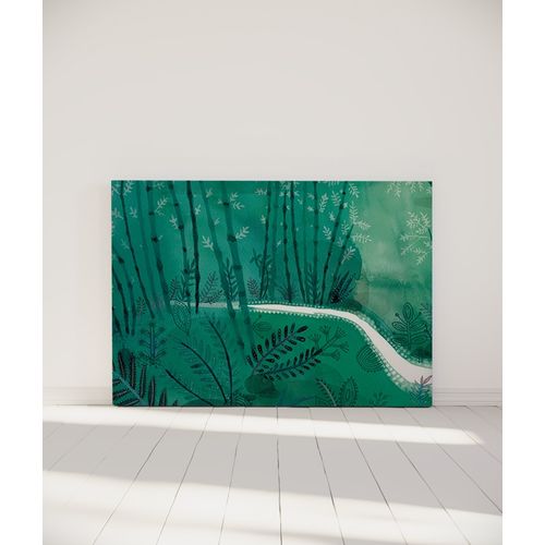 Tête De Lit Déhoussable Forêt 160x110 Cm