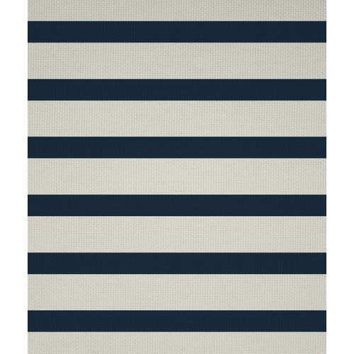 Tête De Lit Déhoussable Marinière 140x110 Cm Coloris Bleu